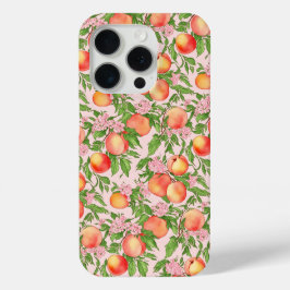 Peach Blossom Wasserfarben Handy Case