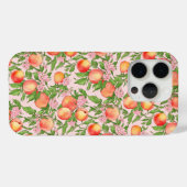 Peach Blossom Wasserfarben Handy Case (Rückseite (Horizontal))