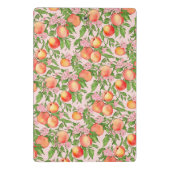 Peach Blossom Zwischenablage Mini Klemmbrett (Rückseite)