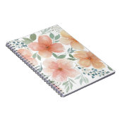 Peach Blossoms SpiralNotebook Notizblock (Rechte Seite)
