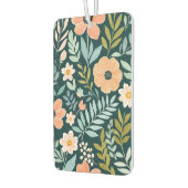 Peach, Blue und Green Boho Whimsical Autolufterfrischer (Links)
