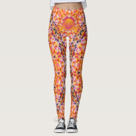 Peach-Blume Leggings
