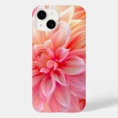 Peach Blush Dahlia Blossom Case-Mate iPhone Hülle (Rückseite)