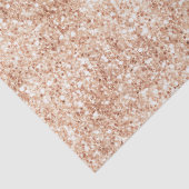 Peach Blush Gold Glitzer    Seidenpapier (Detail)