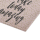 Peach Blush Gold Inspiration Phantastisch Schneidebrett (Ecke)