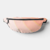 Peach Circle Wirbel ombre Bauchtasche (Ablage )
