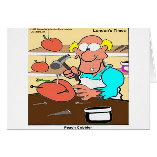 Peach Cobbler Funny LTCartoons (Vorderseite (Horizontal))