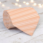 Peach Color Stripes Necktie Krawatte<br><div class="desc">This eye-catching necktie features a vibrant color with bold stripes,  perfect for adding a pop of energy to any outfit. Whether it's for a special occasion or everyday wear,  this stylish accessory is sure to make a statement.</div>
