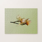 Peach Colored Irises Puzzle (Horizontal)