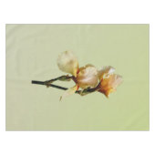 Peach Colored Irises Tischdecke (Vorderseite (Horizontal))