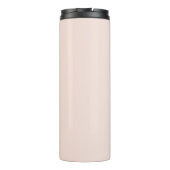 Peach Cream Bow Thermosbecher (Rückseite)