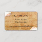 Peach Cream Heath Visitenkarte (Rückseite)