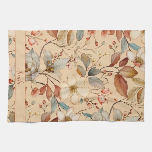 Peach Creme Cotattcore Geschirrtuch (Horizontal)