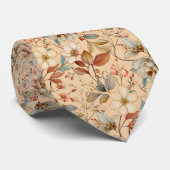 Peach Creme Cotattcore Krawatte (Gerollt)