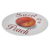 Peach Cutting Board Schneidebrett (Ecke)