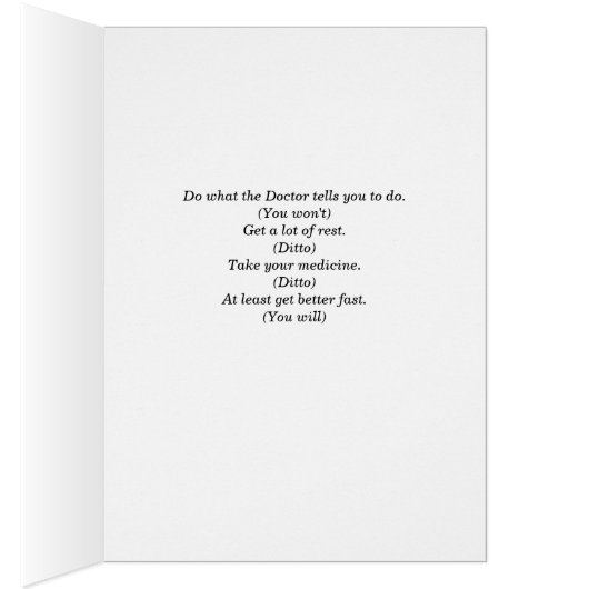 Peach Designer Card für Angesagte Operation (Innen (Rechts))