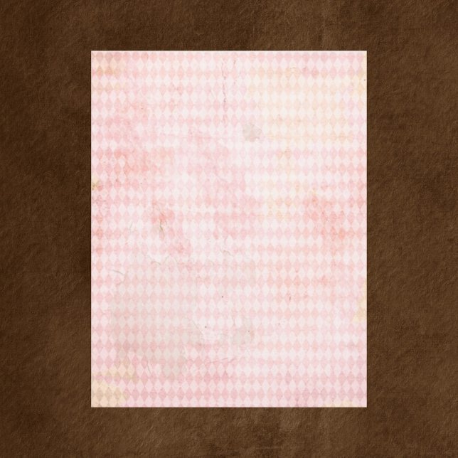 Peach Diamond Scrapbook Paper (Von Creator hochgeladen)