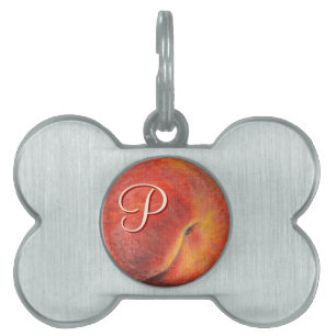 Peach Dog Tag Tiermarke