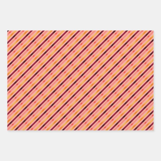 Peach Drawer Sheler Liner oder als Hübsche Geschen Geschenkpapier Set (Vorderseite 2)