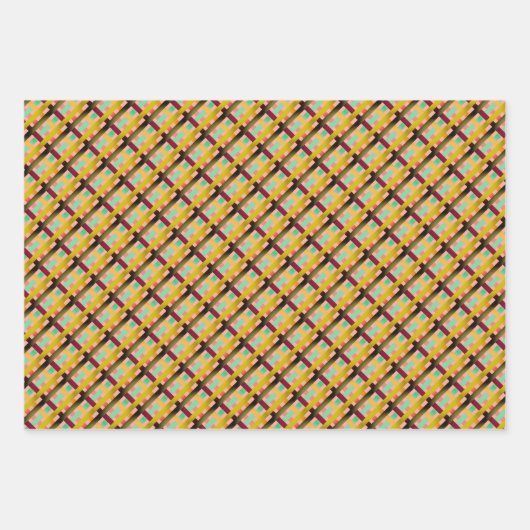 Peach Drawer Sheler Liner oder als Hübsche Geschen Geschenkpapier Set (Vorderseite)