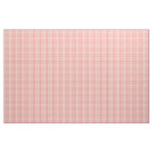 Peach Echo & White Houndstooth Stoff (Yard (91,4 cm))