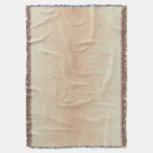 Peach elegant floral butterfly pattern decke (Vorderseite Vertikal)