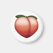 Peach - Emoji Magnet (Vorne)