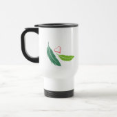 Peach Faced Love Birds Reisebecher (Links)