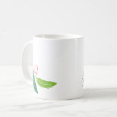 Peach Faced Love Birds Tasse (Vorderseite Links)