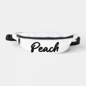 PEACH FANNY PACK BAUCHTASCHE (Vorderseite)