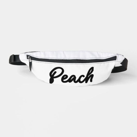 PEACH FANNY PACK BAUCHTASCHE (Vorderseite)
