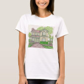 Peach Farmhouse; Green Tshirt (Vorderseite)