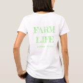 Peach Farmhouse; Green Tshirt (Rückseite)