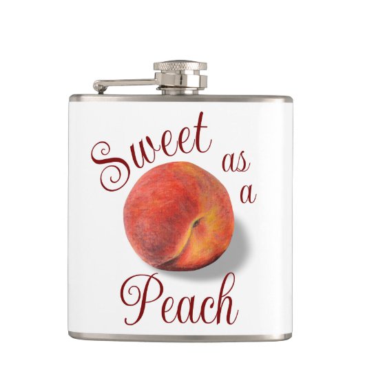 Peach Flask Flachmann (Vorderseite)