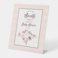 Peach Floral Babys sind Sweet Baby Dusche Leckerei