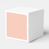 Peach floral Gevor Box Geschenkschachtel (Rückseite)