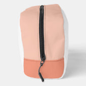 Peach Floral Glückwunschs Abschluss Waschbeutel (Rechts)