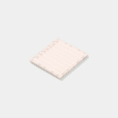 Peach Floral Post-it-Hinweise Post-it Klebezettel (angewinkelt)