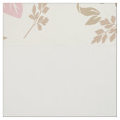 Peach Floral Stoff (Muster)