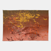 Peach Flurry Geschirrtuch (Horizontal)