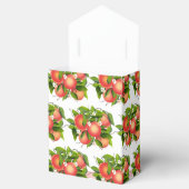 Peach Fruit Floral | Babydusche Geschenkschachtel (Geöffnet)