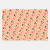 Peach Fruit Geschenkpapier Set (Vorderseite 2)