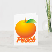 Peach Fruit Karte
