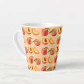 Peach Fruit Muster Milchtasse (Linke Ecke)