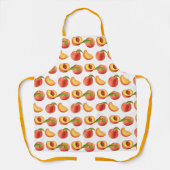 Peach Fruit Muster Schürze (Vorderseite)