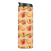Peach Fruit Muster Thermosbecher (Nach rechts gedreht)