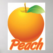 Peach Fruit Poster (Vorne)