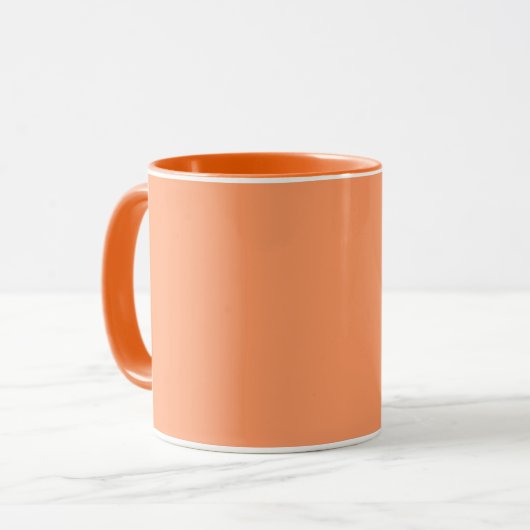 Peach Fruit Tasse (Vorderseite Links)