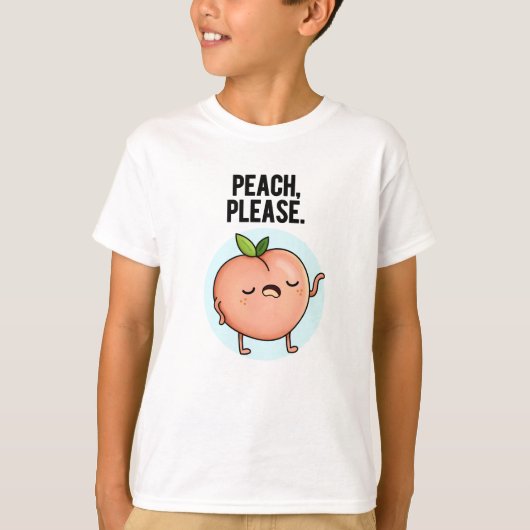 Peach Funny Fruit Pub T-Shirt (Vorderseite)