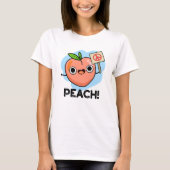 Peach Funny Peace Fruit Pub T-Shirt (Vorderseite)